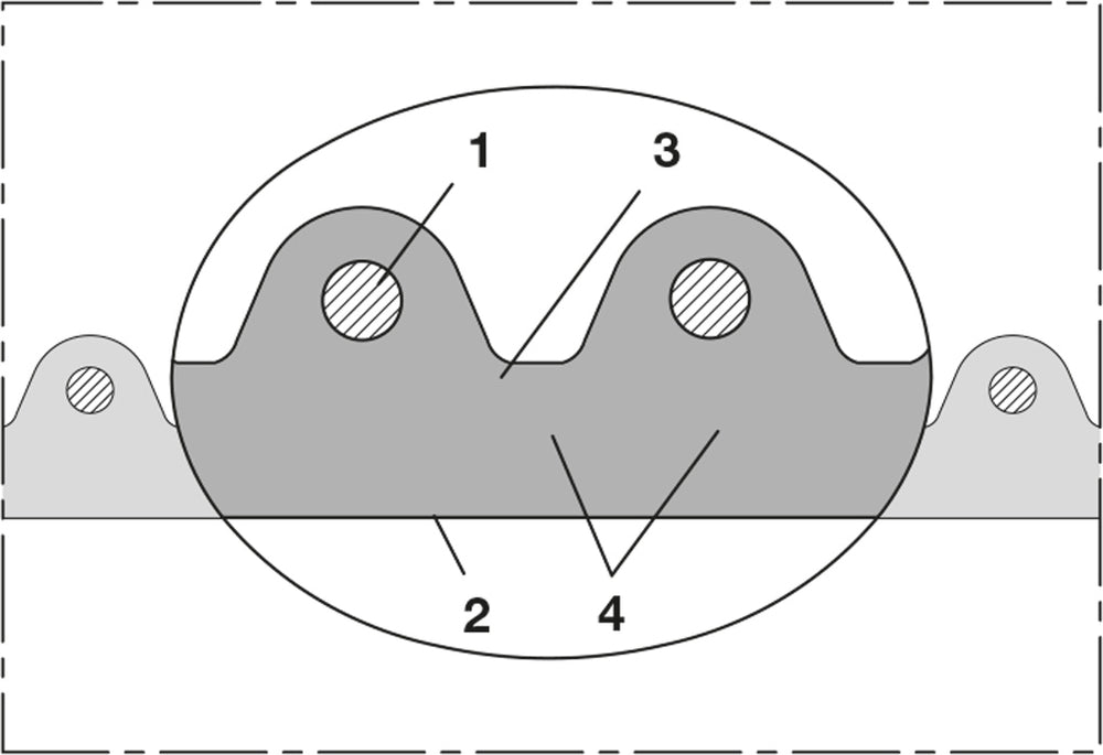 Norres Lebensmittelschlauch, abriebfest, DN 152mm, L= 10m, AIRDUC® PUR 356 FOOD REINF.