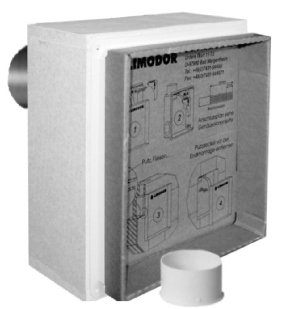 Limodor Einbaukasten compact-K/H-AS-re (mit AS rechts und Brandschutz/-klappe)