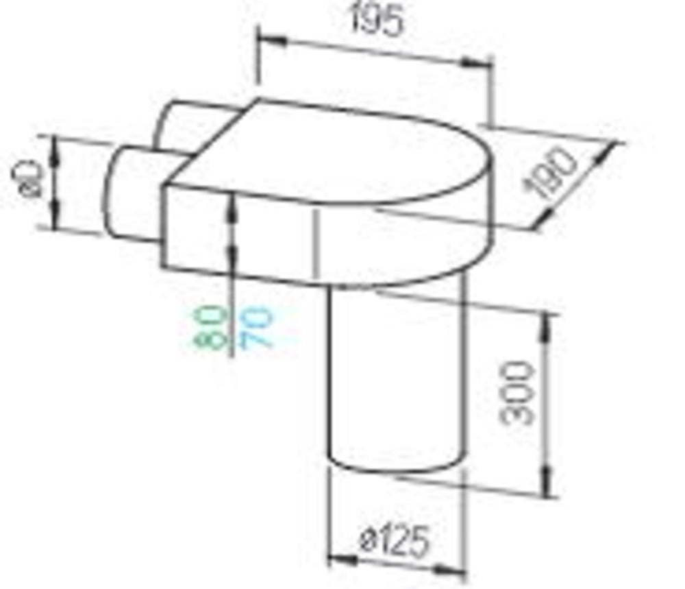 späth FlexRohr Anschlussteil FR-DK/2-75/100
