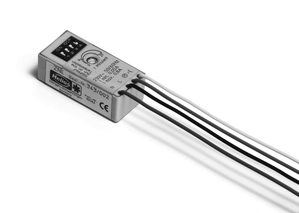 Helios ZNE, Elektron. Nachlaufschalter mit variabler Nachlaufzeit