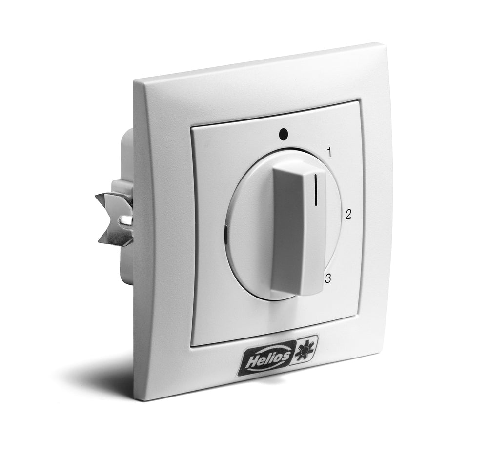 Helios DSEL 3, Dreistufen Drehzahl- und Betriebsschalter 0-Stellung