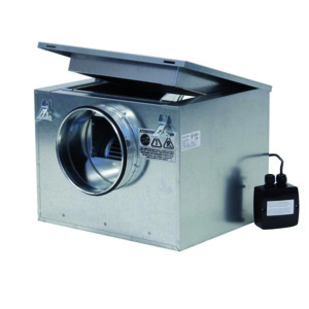 S&P schallgedämmter Rohrventilator CAB-125, DN125