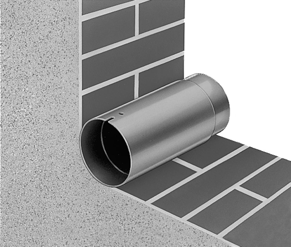 Helios TWH 90/100, Teleskop-Wandhülse DN 100