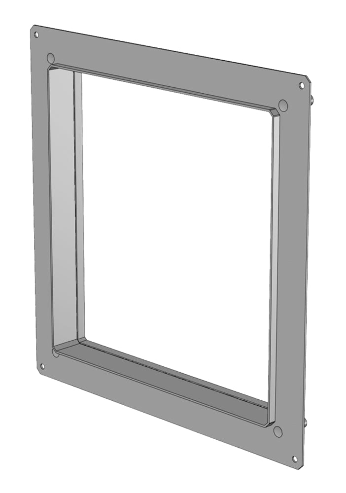 Helios ELS-VA, Vorwandadapter zu raumseitigen UP-Gehäuseeinschub in beplankte Wände u. Schächte