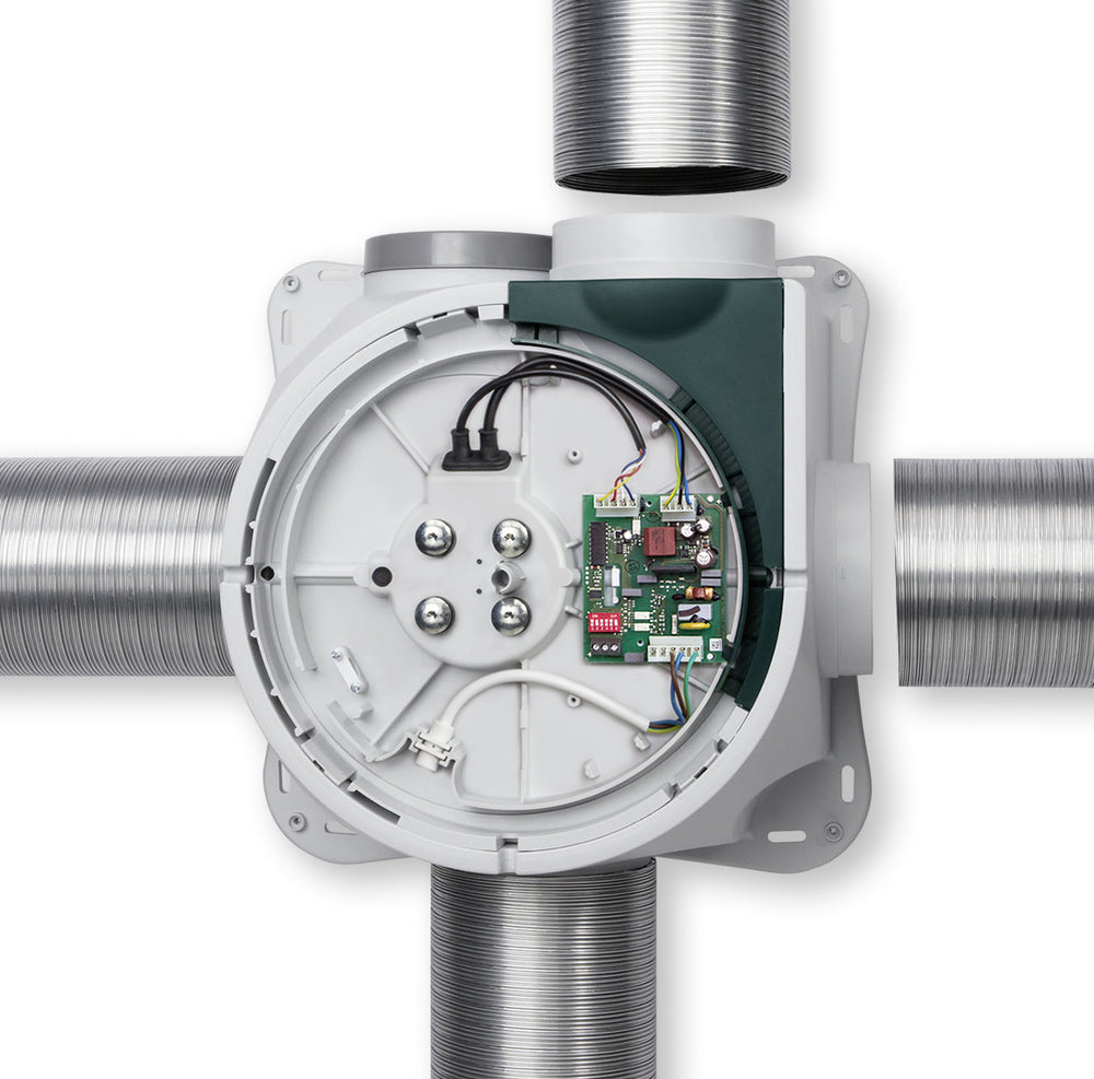 Helios ZEB EC, Zentralentlüftungsbox, AC/DC mit 3/7 Leistungsstufen