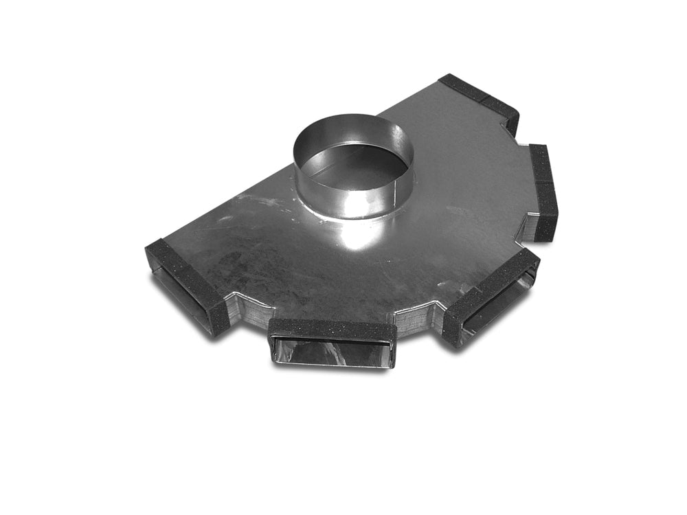 späth Flachkanal 5-fach Verteilerohr FK-VR5, B1/B2=200/5x140mm