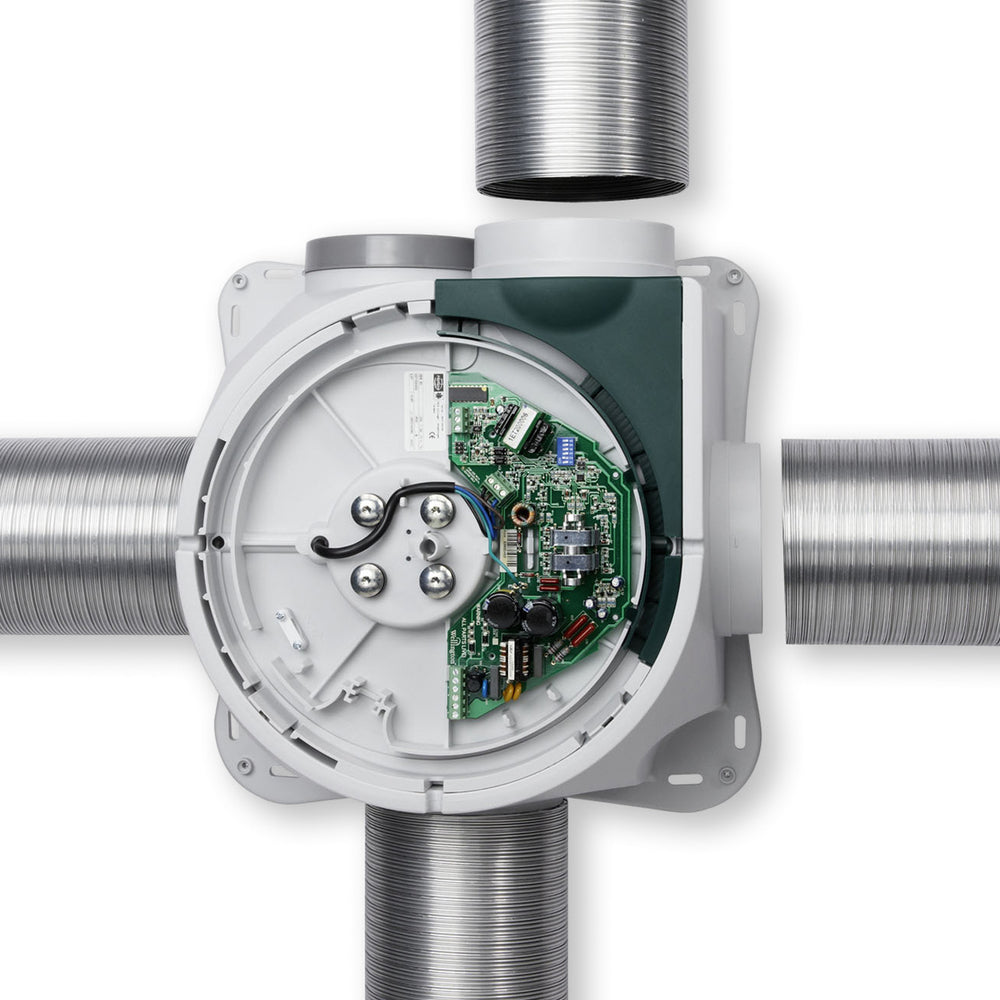 Helios ZEB EC, Zentralentlüftungsbox, AC/DC mit 3/7 Leistungsstufen