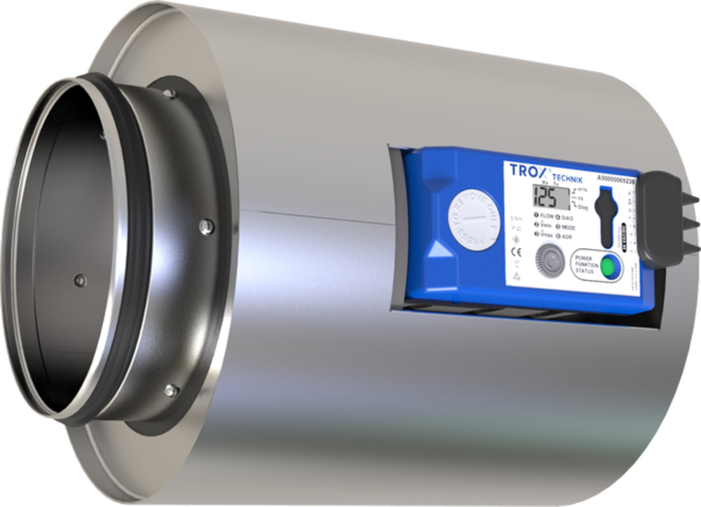 Trox VVS-Regelgerät-TVE-D/250/D2/XS0-Volumenstrombereiche