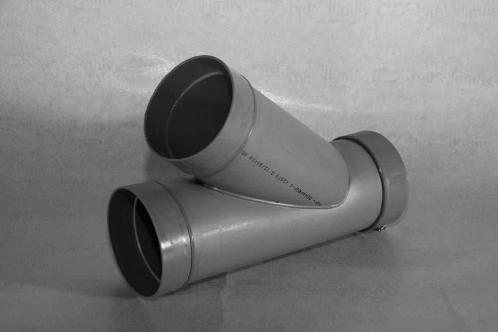 PPs Abzweigstück 45° mit Muffe PPS-T45 NW 600