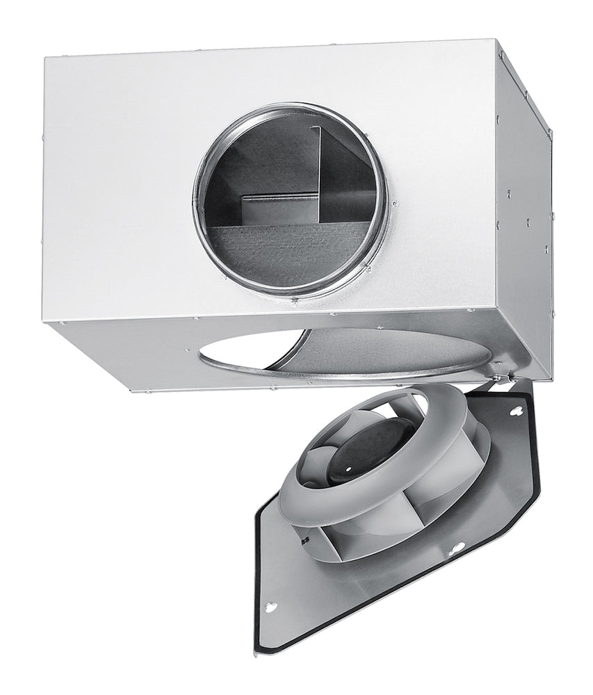 Helios SVS EC  160 B, SlimVent EC schallgedämmter Radialventilator DN 160 1-PH 200-240V 50/60Hz regelbar