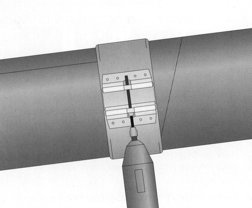 Metu Rohrmuffe MU 7 verzinkt mit PE