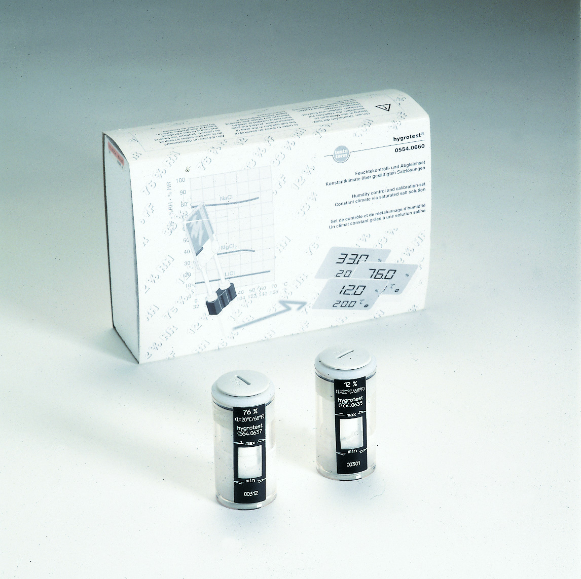 testo Kontroll- und Abgleich-Set für testo Feuchtefühler