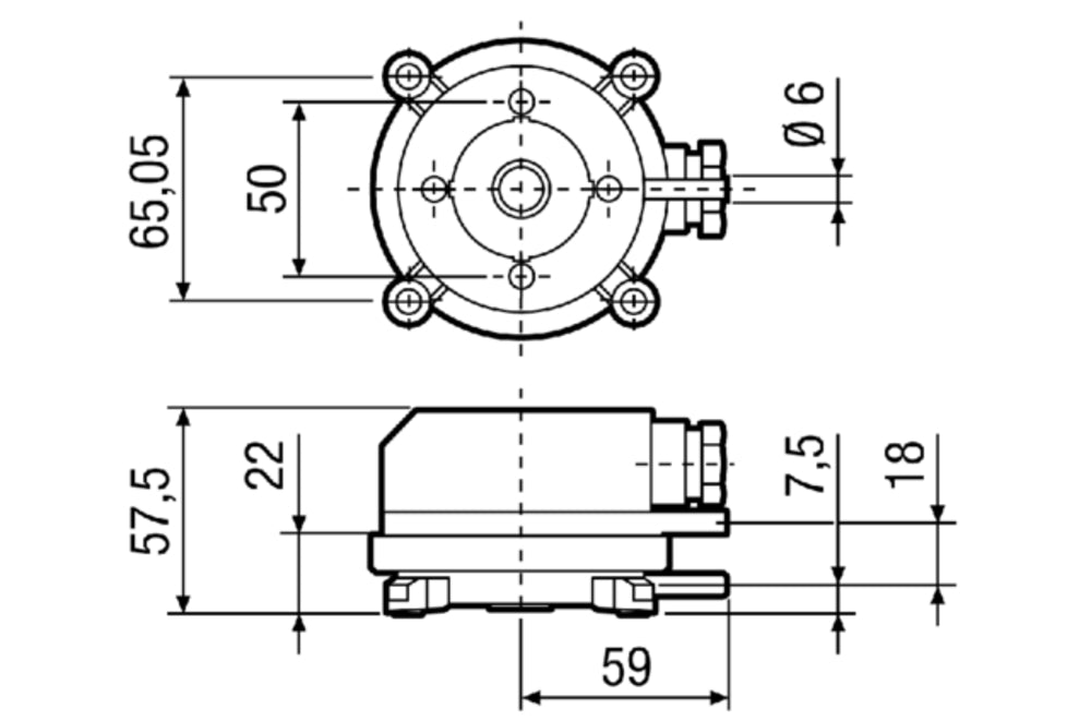 Maico Differenzdruck-Messumformer DS 500