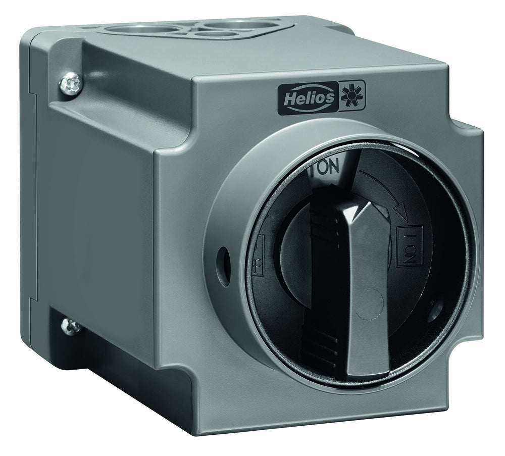 Helios RS 6+1   7,5, Revisionsschalter, 6-polig 7,5 kW AC-23B, 400V, 3 ~ IP 65, Verriegelung in 0 und I