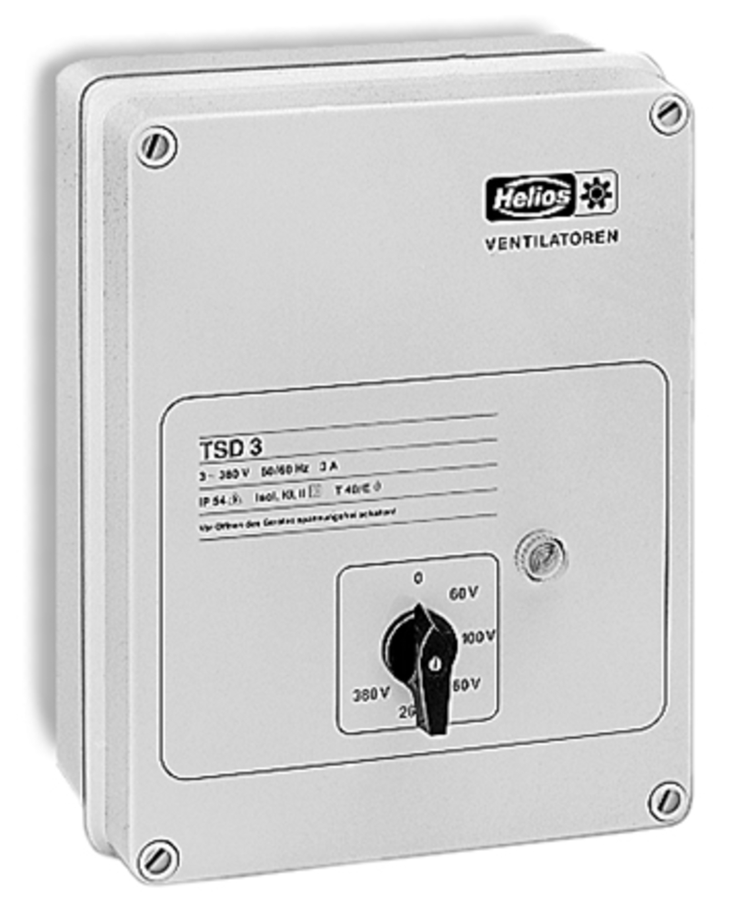 Helios TSD 7,0, Trafo-Drehzahlsteller 3-PH, 400 V, 7,0 A