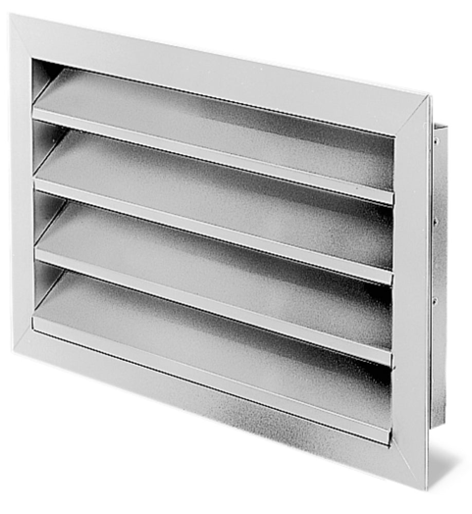 Helios WSG 30/15, Wetterschutzgitter rechteckig Aluminium eloxiert